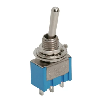 Karos kapcsoló, 1 áramkör, 3 A - 250 V, ON – ON 09010 GLOBIZ