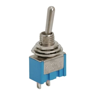Karos kapcsoló, 1 áramkör, 3A-250V, OFF-ON 09016 GLOBIZ