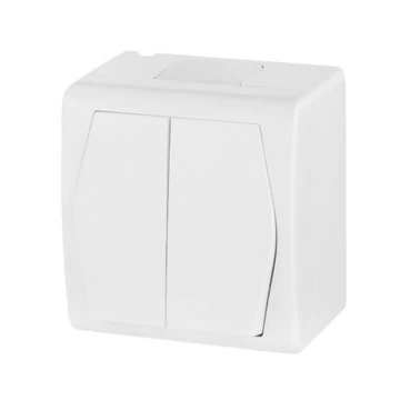 HERMES 105k két áramkörös kapcsoló Kűltéri IP44