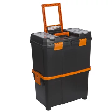 Húzható, többrészes műanyag szerszámláda<br>18" - 450 x 270 x 585 mm 10932 HANDY