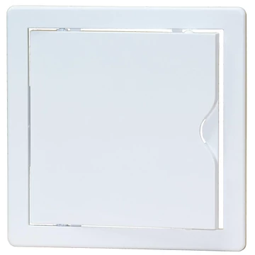 Szervízajtó, Airroxy, Műanyag, 150X150, Fehér                                                                 