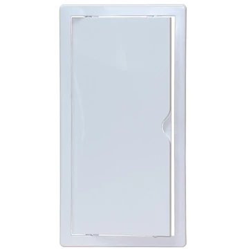 Szervízajtó, Airroxy, Műanyag, 150X300, Fehér                                                                 