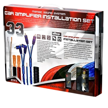 Autó Hi-Fi kábelszett 20196 Globiz