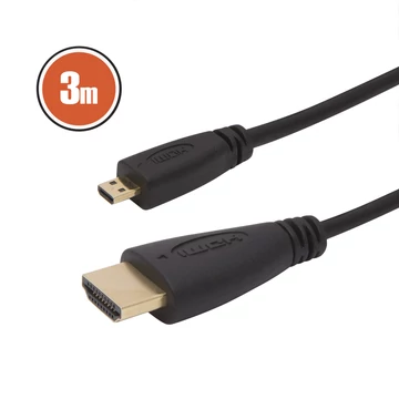 Micro HDMI kábel • 3 m 20425 Globiz