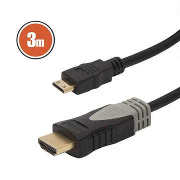 Mini HDMI kábel • 3 m 20426 Globiz