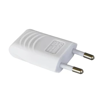 COMMEL-290-601 csatlakozó dugvilla, foldeletlen "lapos" dugvilla, fehér 290-601