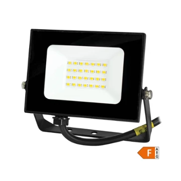 COMMEL led reflektor. 20w. 4000k. 1600lm. fekete                                                              