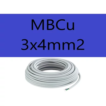 MBCu 3x4mm2 kábel