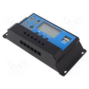 Napelem töltésvezérlő, 40A, 12/24V DC 3IPSSOLU40