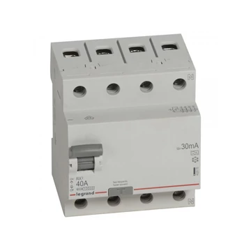 LEGRAND RX3 áram-védőkapcsoló 4P 40A 30mA A-type 402075 Fi-relé