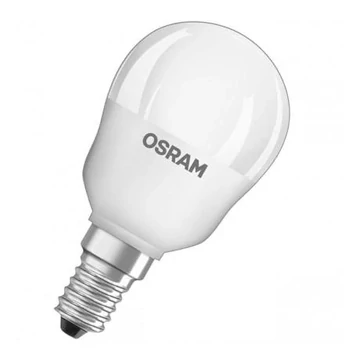 Osram LED izzó kisgömb E14 4,9W 4000K természetes fehér 470 lumen G45 4058075147911