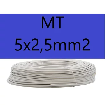 MT 5x2,5mm kábel H05VV-F