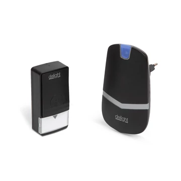 Digitális elem- és vezeték nélküli csengő - Kinetic Delight 55342BK