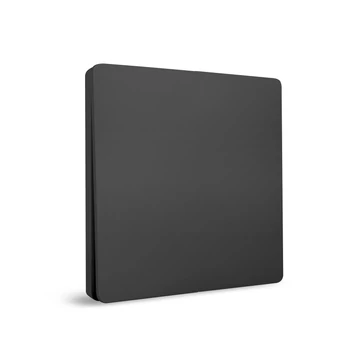 Kinetic fali kapcsoló - 433 Mhz - 1 körös - fekete - IP65 Delight 55348B