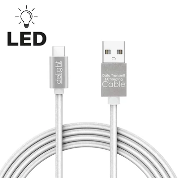 Adatkábel - USB Type-C 55442C-WH Delight