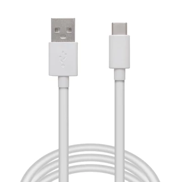 Adatkábel - USB Type-C - fehér - 1 m 55550WH-1 Delight