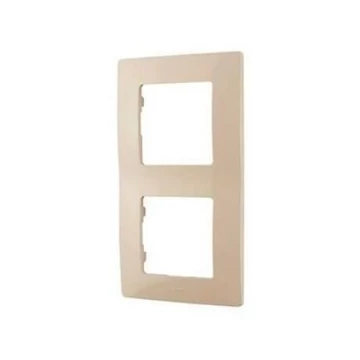Legrand Niloé 2-es keret univerzális bézs (vízszintes-függőleges) 665012