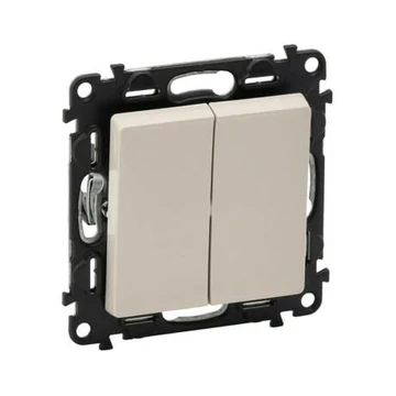 Legrand Valena Life 106+6 kettős váltókapcsoló elefántcsont 752208