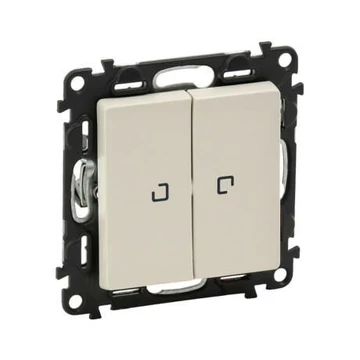 Legrand Valena Life 106+6 kettős váltókapcsoló jelzőfénnyel elefántcsont 752209
