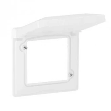 Legrand Valena Life 1-es keret vízmentes csapófedéllel ip44 fehér 754021
