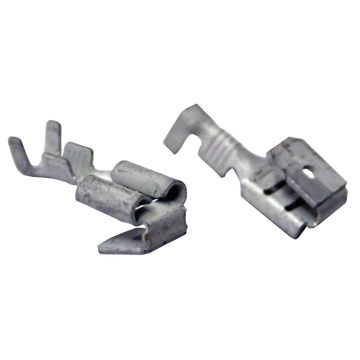 Szigeteletlen rátolható csatlakozó csap+hüvely, ónozott réz CSE