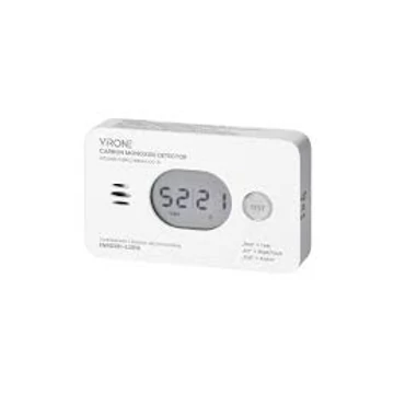 Szén-monoxid érzékelő DC-6 2xAA teszt gombbal DC-6 VIRONE
