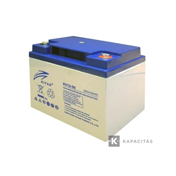 Ritar EV12-50 12V 50Ah elektromos járműmeghajtó akkumulátor EV12-50                                           