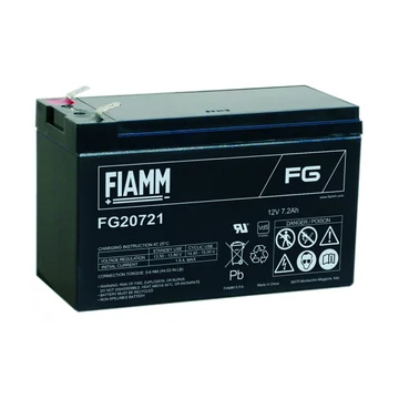 FIAMM FG20721 prémium akkumulátor, 12V/7,2Ah, 2,4 kg, h: 151 sz: 65 m: 95mm                                   