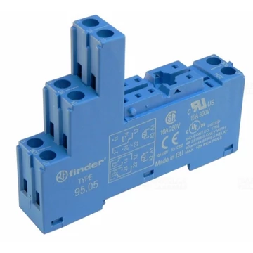FINDER 95.05 relé foglalat 40.51, 40.52,  40.61 reléhez  