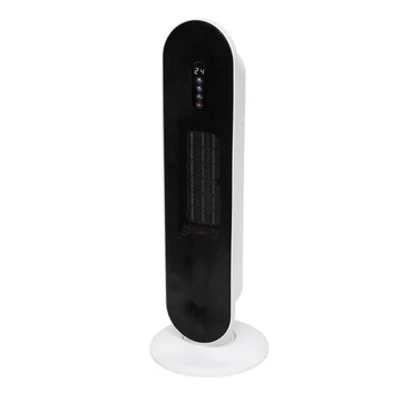 Home FK 54 álló elektromos kerámia fűtőtest, 1400W/2000W, oszcillálás, elektronikus termosztát, távirányító, fehér FK54