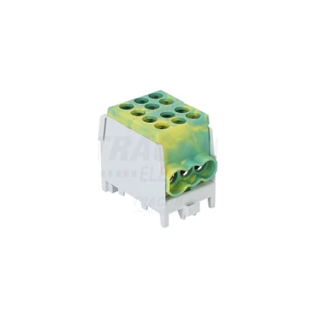 Főáramköri leágazó kapocs, sínre szerelhető, zöld/sárga FLECU-25-16-3ZS Tracon