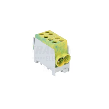 Főáramköri leágazó kapocs, sínre szerelhető, zöld/sárga FLECU-35-25-2ZS Tracon