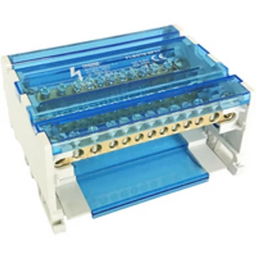 Moduláris elosztóblokk nyitható fedéllel FLSO16-4P11 Tracon