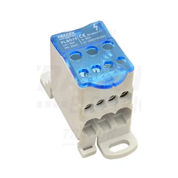 Fővezetéki leágazó sorkapocs nyitható fedéllel FLSO16 Tracon