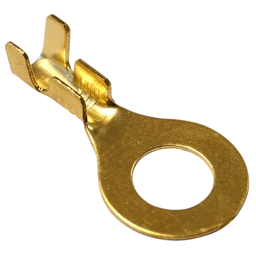 Sajtolható szigeteletlen szemes saru, sárgaréz HSZ6