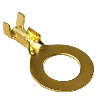 Sajtolható szigeteletlen szemes saru, sárgaréz HSZ8