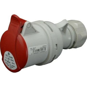 Ipari lengő csatlakozóaljzat dugalj 400V 5P 32A IP44 SEZ ISN 3253