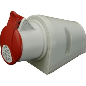 Rögzíthető ipari csatlakozóaljzat 400V 5P 16A IP44 SEZ IZN 1653