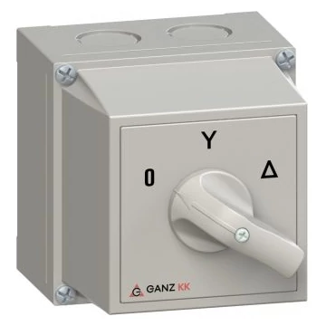 KKM0-20-6009 csillag-delta kézikapcsoló Tokozott csillag-delta kapcsoló.