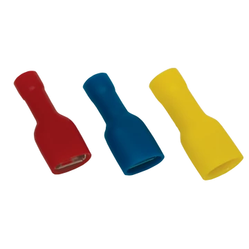 Telj.szig.rát.csatl.h.hosszú fémrész 2,5 mm2, 6,3×0,8 mm,kék KTCSH6-HF