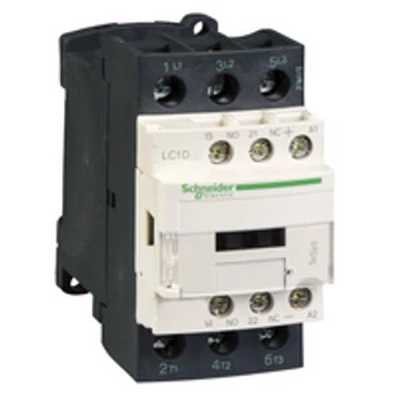  LC1D32bd mágneskapcsoló, 15kw/32A  csavaros csatlakozás, 1z+1ny,24v DC tekercsfeszültség SCHNEIDER