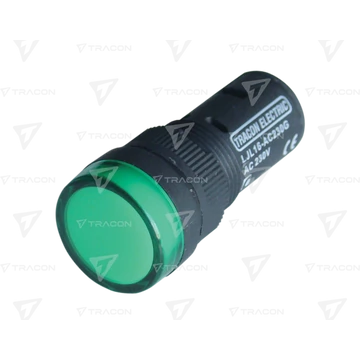 LED-es jelzőlámpa, zöld LJL16-GE  TRACON