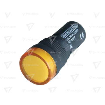LED-es jelzőlámpa, sárga LJL16-YE  TRACON