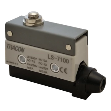 Helyzetkapcsoló, ütközős 1xCO, 2A/230V AC-15, 0,3A/250V DC-13, IP40 LS7100