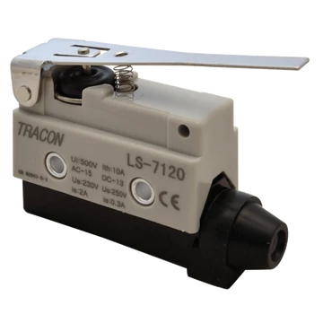 Helyzetkapcsoló, rugószáras 1xCO, 2A/230V AC-15, 0,3A/250V DC-13, 65mm, IP40 LS7120