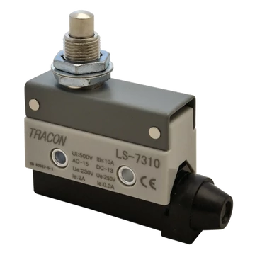 Helyzetkapcsoló, kúpos, ütközős 1xCO, 2A/230V AC-15, 0,3A/250V DC-13, 25mm, IP40 LS7310