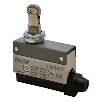 Helyzetkapcsoló, görgős 1xCO, 2A/230V AC-15, 0,3A/250V DC-13, IP40 LS7311