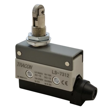 Helyzetkapcsoló, görgős 1xCO, 2A/230V AC-15, 0,3A/250V DC-13, 90°, IP40 LS7312