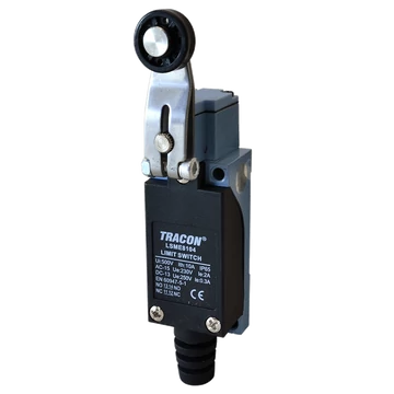 Helyzetkapcsoló, lengőkar-görgő 1xNO+1xNC, 2A/230V AC-15, 0,3A/250V DC-13, 30mm, IP65 LSME8104