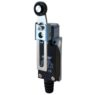 Helyzetkapcsoló, lengőkar-görgő 1xNO+1xNC, 2A/230V AC-15, 0,3A/250V DC-13, 20-90mm, IP65 LSME8108